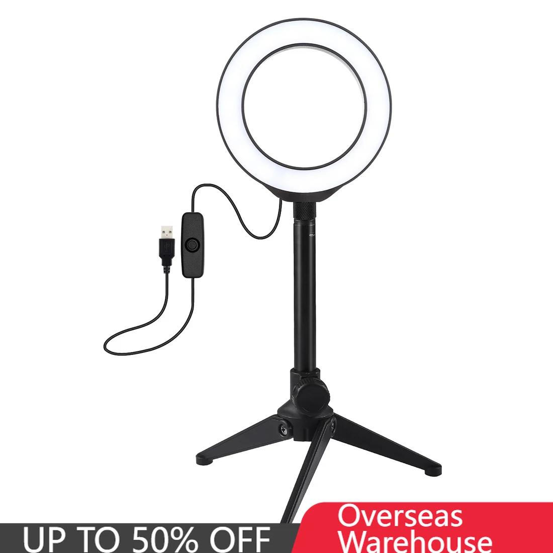 

Ring Light with Stand Ring Light with Tripod Selfie Ring Light Bi-color 3200K-5600K Studio Light Photography Lamp