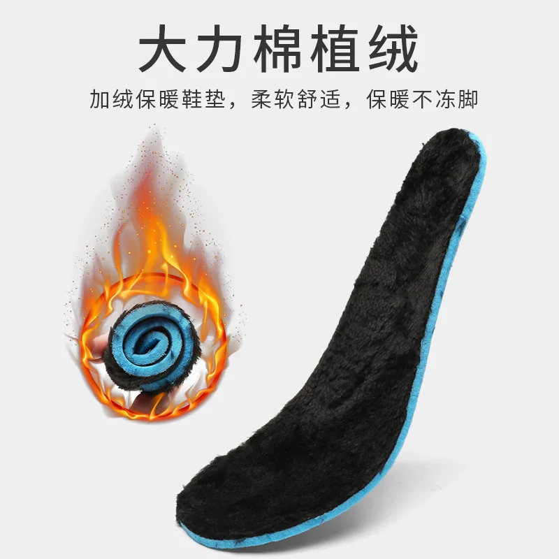 Winter New Plus Velvet Warm Elderly Shoes Unisex Slip-on Walking Shoes Soft Bottom Comfortable Non-slip Outdoor Sports Footwear