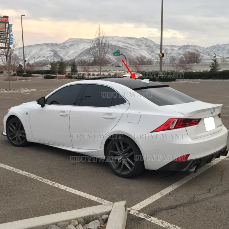 

Задний спойлер на крышу из углеродного волокна подходит для Lexus IS IS250 IS300 IS350 2013 2014 2015 2016 2017