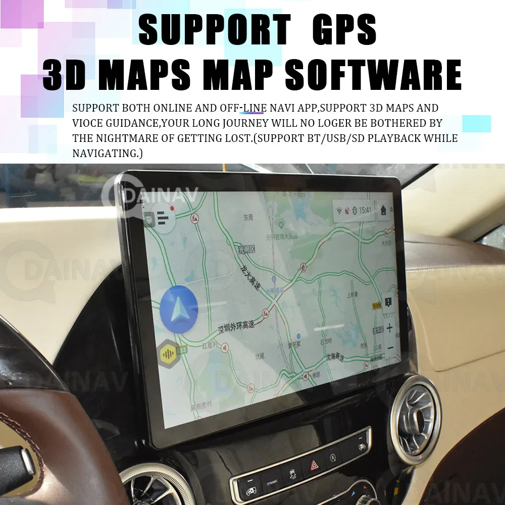 

13.9 inch For Mercedes Benz Vito W447 2015-2022 Car Radio Android multimedia player Navigation stereo Google carplay head unit