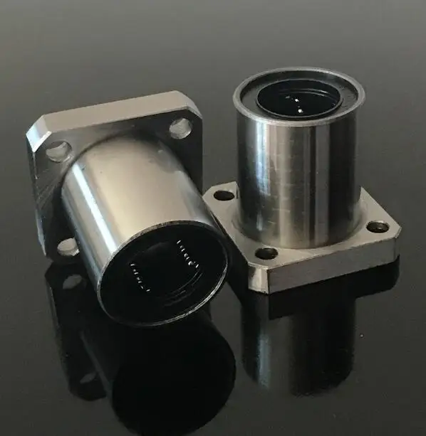 

1pcs LMK25UU 25mm Square Flange linear motion ball bearings for 3D printer parts CNC router parts LMK25 25*40*59mm