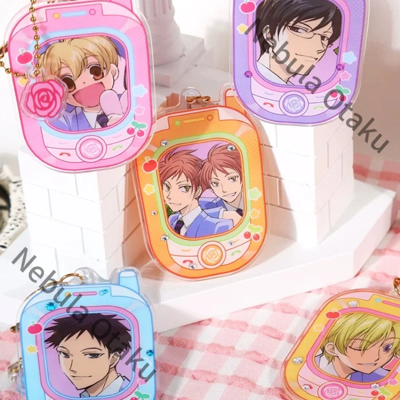Акриловый брелок-подвеска для рюкзака Ouran High School Host Club с Кёё Отори и Харухи Фудзиякой, косплей-аксессуар, подарок, аниме-товар (легальная копия) (art.: 3920db70fc3e8) - 3920db70fc3e8