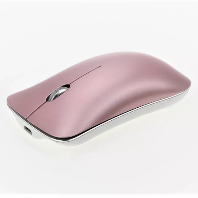 

SilentJelly Comb Bluetooth 5.0 USB Wireless Mouse Aluminum Alloy Rechargeable Mouse Bluetooth 5.0+ 3.0+2.4G Wireless Mouse