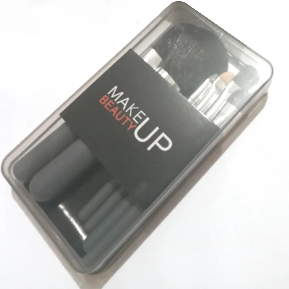 Набор из 7 кистей в коробке кисть для румян основы теней консилера