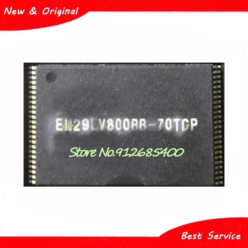 

10 Pcs/Lot EN29LV800BB-70TCP TSOP48 New and Original In Stock