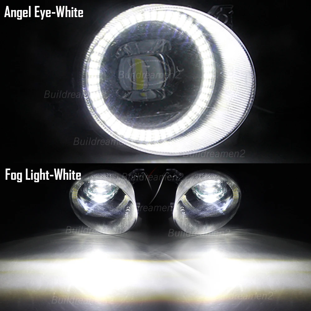 

2 х 30 Вт светодиодные противотуманные фары «ангельские глазки» дневного света для VW Volkswagen Tiguan (5N_) 2007-2011 гг. Автомобильные противотуманные фары DRL с декодером Canbus 9006