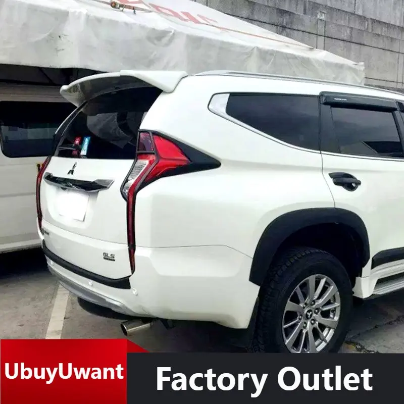

Спортивный спойлер из АБС-пластика для Mitsubishi Pajero 2016 2017 2018