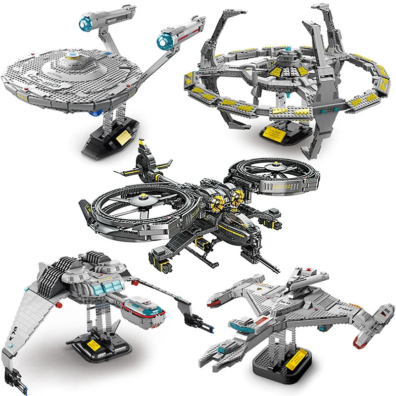 

Компания My89001 89002 89003 блоки для вертолета игрушки Deep Space Station 9 СИД Мэйер Звездные корабли серия конструктор подарок для мальчиков