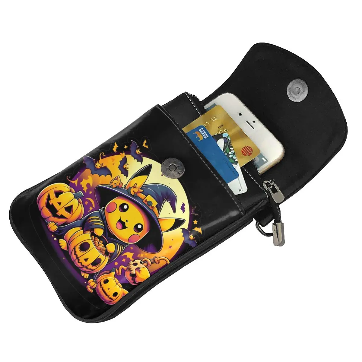 Fright Night Сумка на плечо с покемоном Пикачу Студенческие подарки Женские сумки