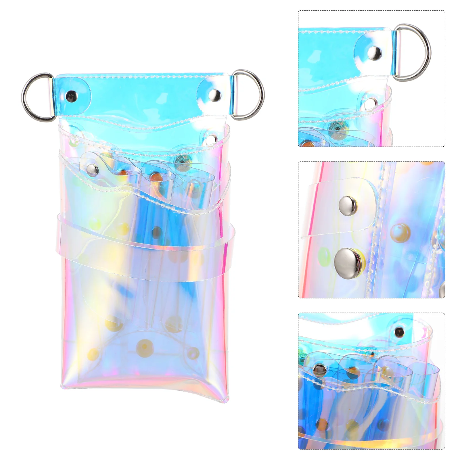 

Clear Organizer Bags Hairdressing Tool Organizer Comb Shear Holster Scissors Waist Bag Scissors Holder Pouch Hairdressing Pouch