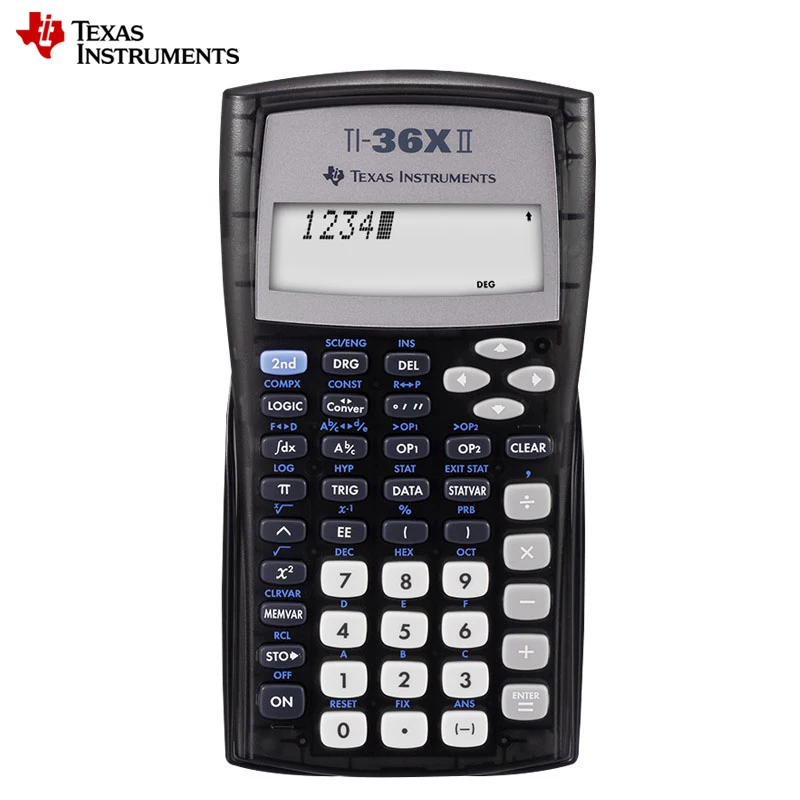 Texas Instruments TI-36X II Student Science Function Calculator Calculus Calculator Two Lines Display