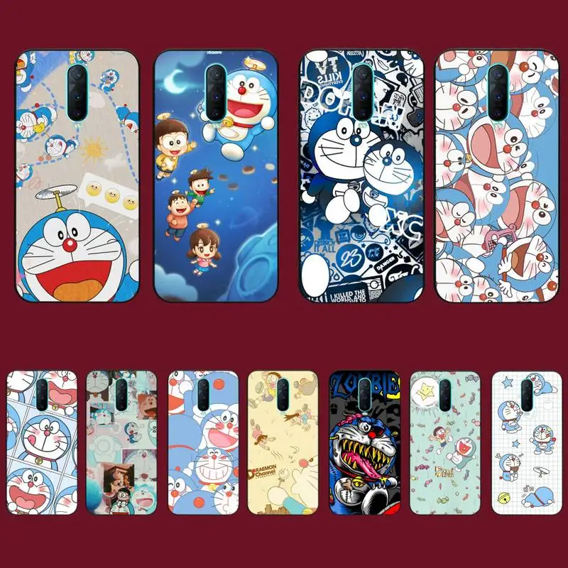 

Bandai Cartoon Doraemon Phone Case for Vivo Y91C Y11 17 19 17 67 81 Oppo A9 2020 Realme c3