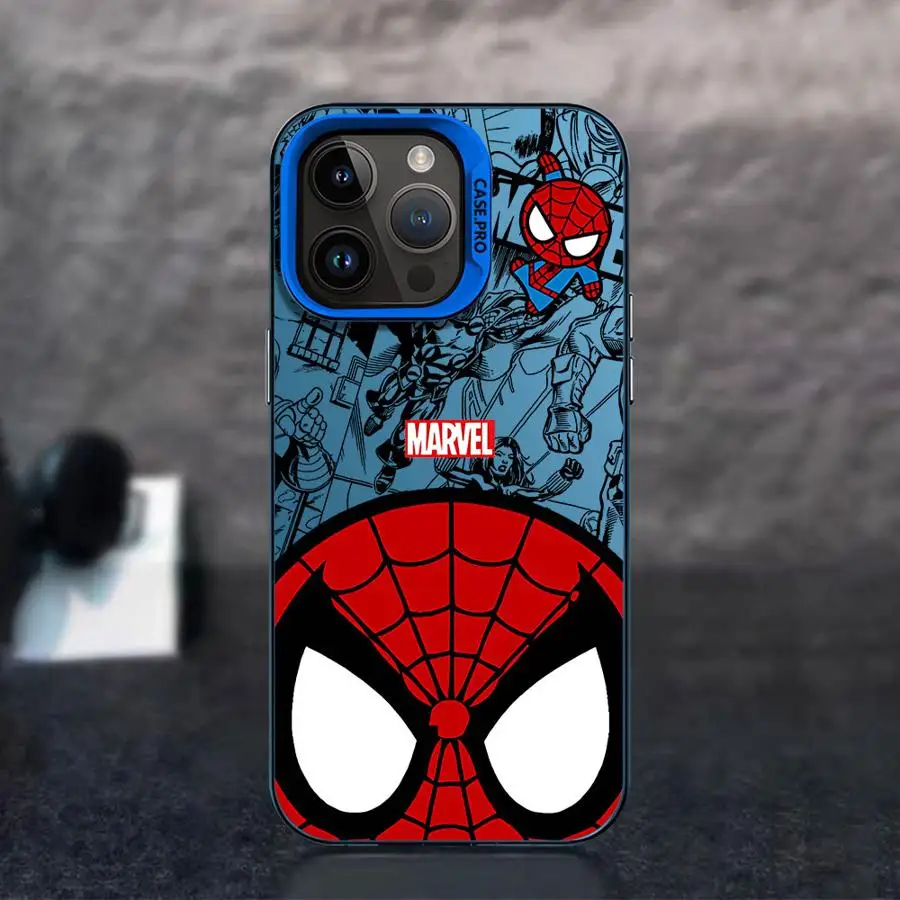 Чехол Marvel Spider Man для Xiaomi Redmi 12 13C 9C 9T 10 A1 A2 Plus + Note 9s 9Pro