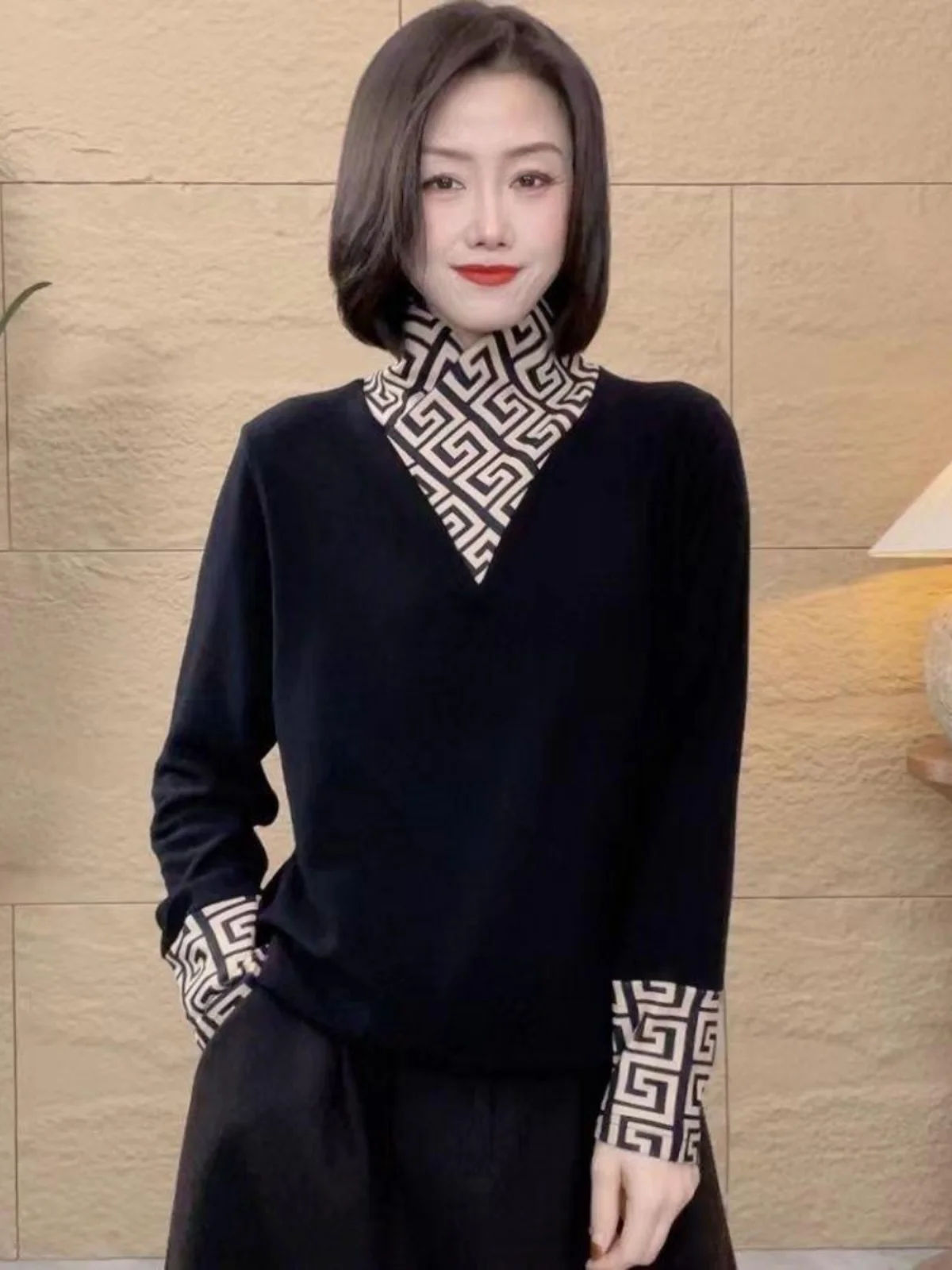 Двусторонняя нижняя рубашка больших размеров Dralon для женщин новинка 2024