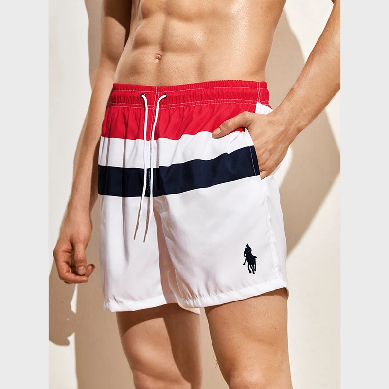 

Big Small Horse New Horse Casual Cool Short Gyms Fitness Sportswear Bottoms Male Running Training Quick Dry Beach Short Pants
