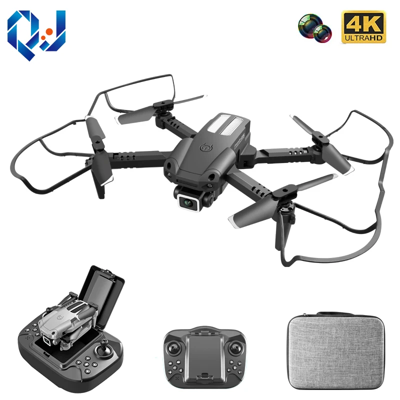 

QJ 2022 S95 мини Дрон 4K двойная камера WiFi FPV 2,4 ГГц шестиосевой обход препятствий четырехосевой складной вертолет детская игрушка