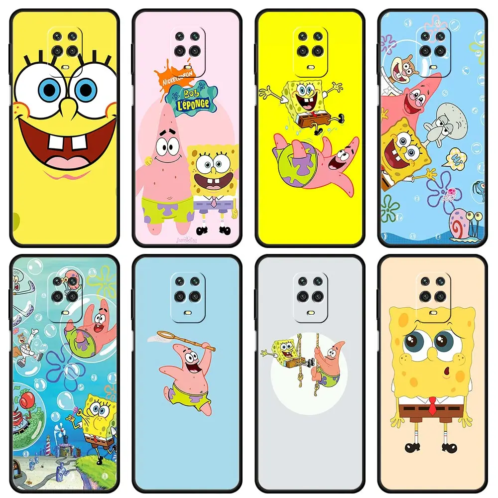 

Spongebob-Patrick-Star Case For Xiaomi Redmi 9C 9 K40 9A 8 7A 10 7 8A 6A 6 K30 Pro 9i 9T 9 Power Phone Original Cover Shell