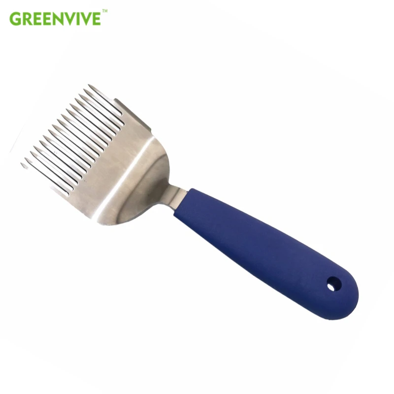 

Beehive Shovel Scratcher knife Equipment Uncapping Fork Rubber Handle Honey Cutter Scraper Beekeeping Tools Honeycomb Tool