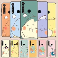 pokemon pikachu phone case for motorola e6 e7 one marco g8 play plus g stylus one hyper lite plus g9 black luxury silicone back