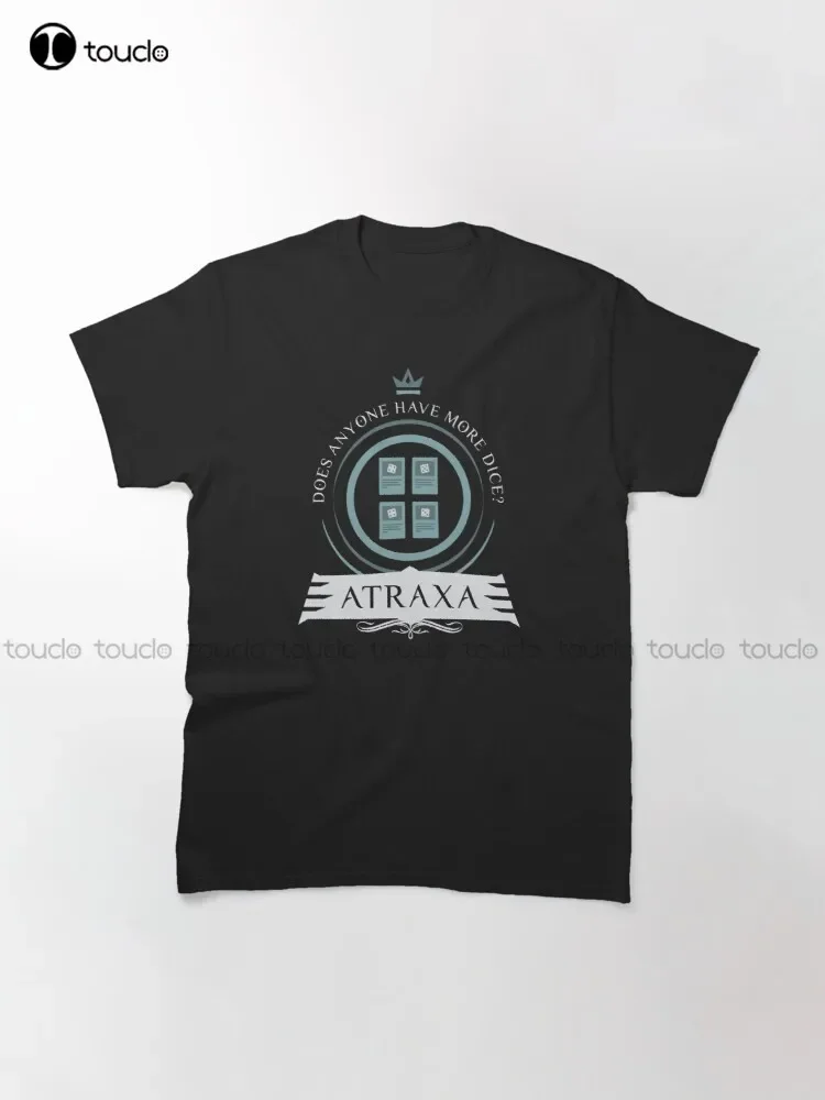 Commander Atraxa Classic T-Shirt White Dress Shirt For Men Cotton Outdoor Simple Vintag Casual Tee Shirts Make Your Design Retro