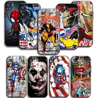 marvel avengers phone cases for xiaomi redmi 7 7a 9 9a 9t 8a 8 2021 7 8 pro note 8 9 note 9t funda back cover coque carcasa