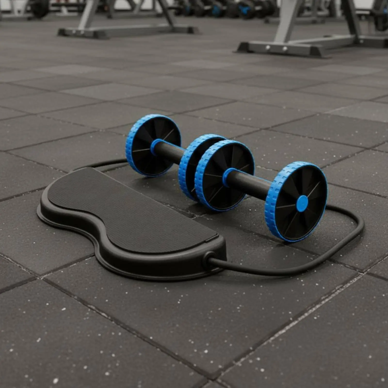 Тренажер-ролик для пресса Ab Wheel Roller: бесшумный, с нескользящими эргономичными ручками, для домашних тренировок (art.: 3920da8a238cb) - 3920da8a238cb