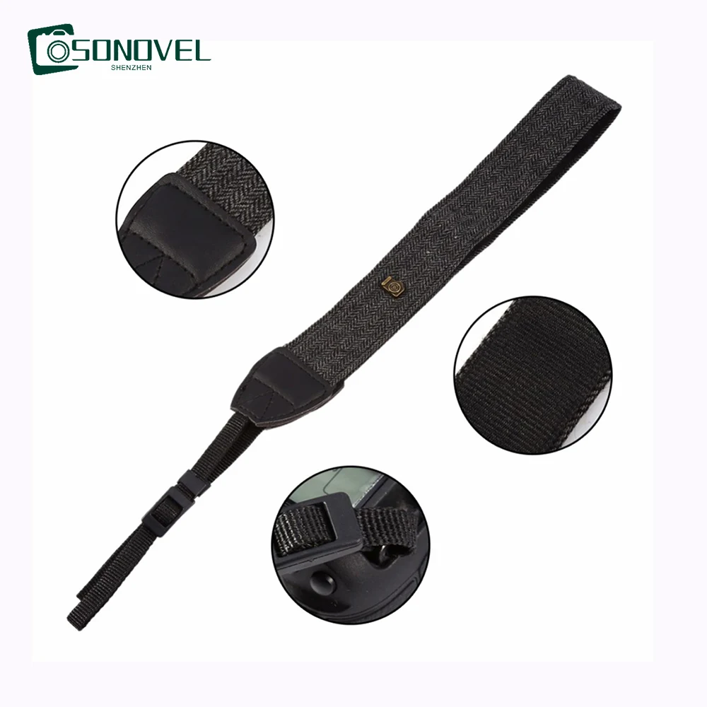 Наплечный шейный ремень из 100% хлопка для камеры Универсальный короткий ремень для Nikon D3400 D5300 D3500 D5600 D7200 D780 D850 аксессуары Наплечный шейный ремень из 100% хлопка для камеры Универсальный короткий ремень для Nikon D3400 D5300 D3500 D5600 D7200 D780 D850 аксессуары