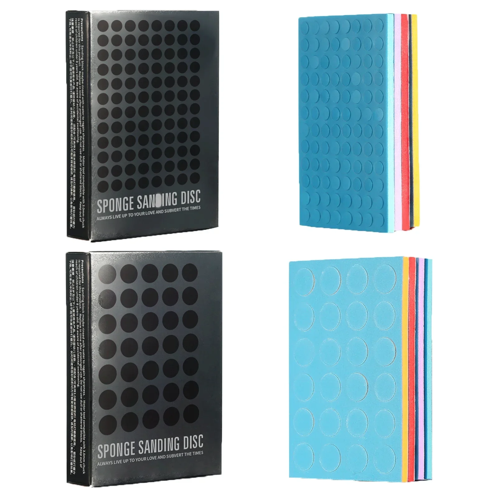 Новый DSPIAE SS-C01 SS-C02 Губка наждачная бумага Двусторонняя абразивная модель