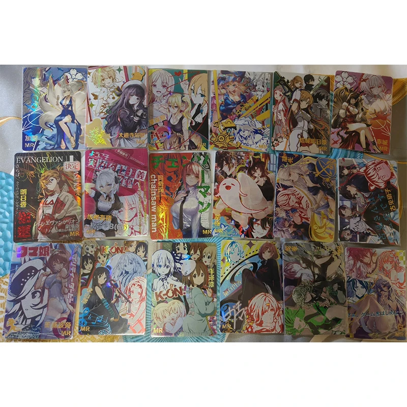 Фото Коллекционные карточки Anime Goddess Story 10M03 10M05 10M06 BW MR SP SLP: Юки, Асуна. Подарки на Рождество и День рождения, детские игрушки. №3