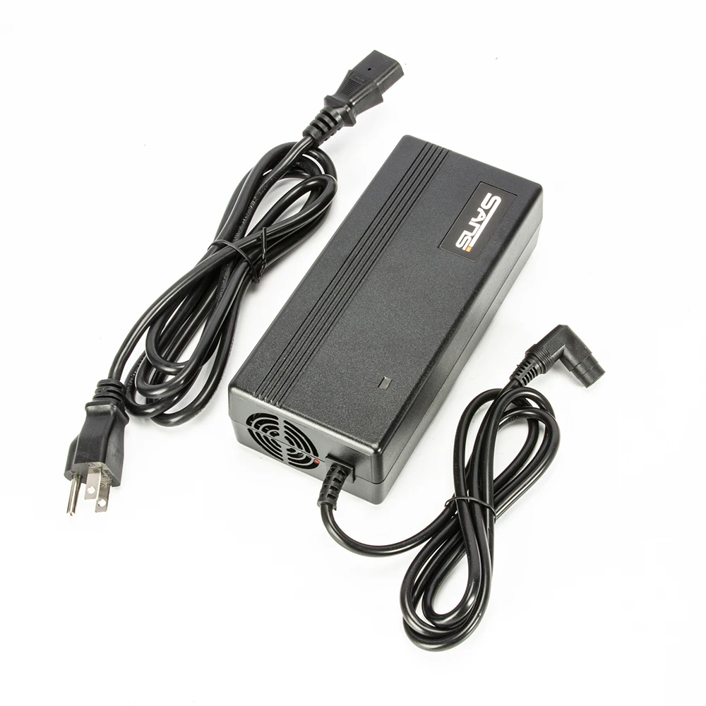

54.6V3A E-Bike Battery Charger 54.6 Bicycle Battery Charger with Round Plug/Lotus Head US Plug