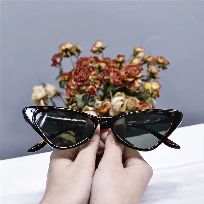 2023 Women's Cat Eye Fashion New Sunglasses Vintage Personality Desig Zebra Pattern Gray Shade Sun Glasses Latest Popular UV400 |
