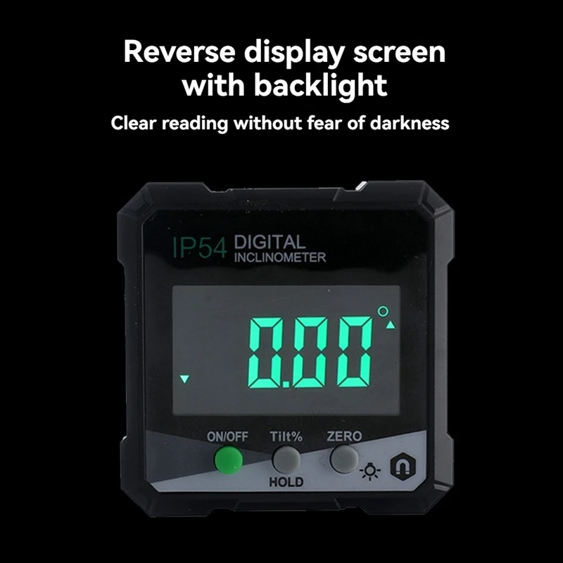 Цифровой датчик угла магнитное основание уровень коробка угловой искатель