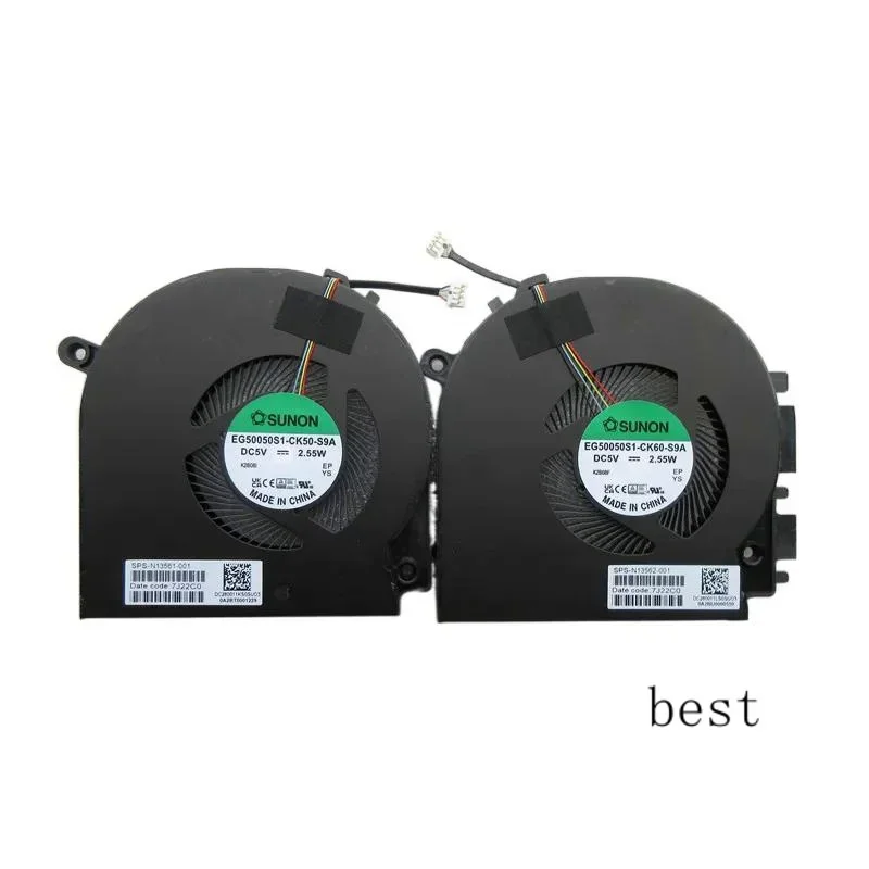 Новинка оригинальный ноутбук центральный процессор вентилятор охлаждения для HP