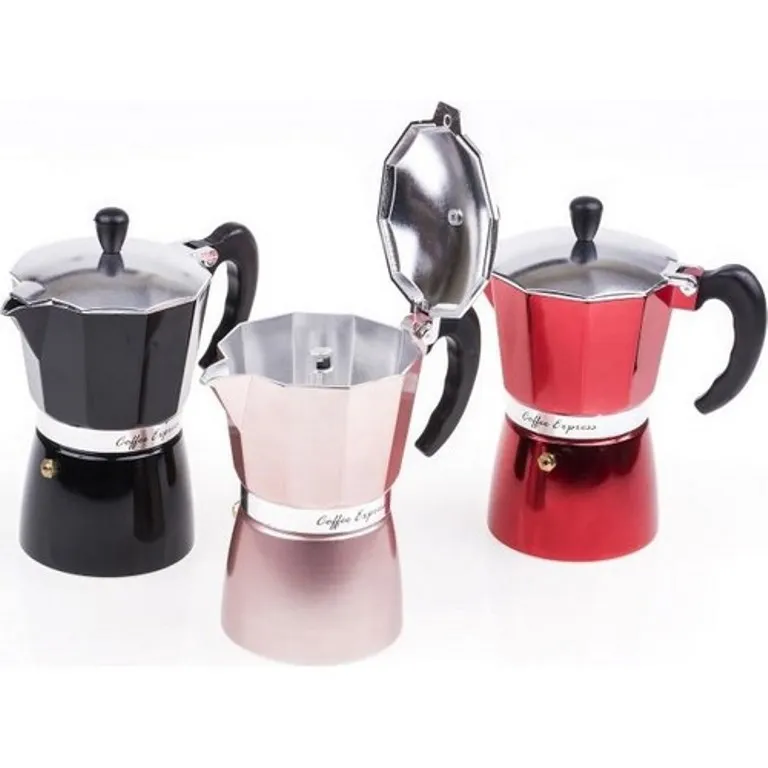 

Espresso machine-Moca Pot 6-person