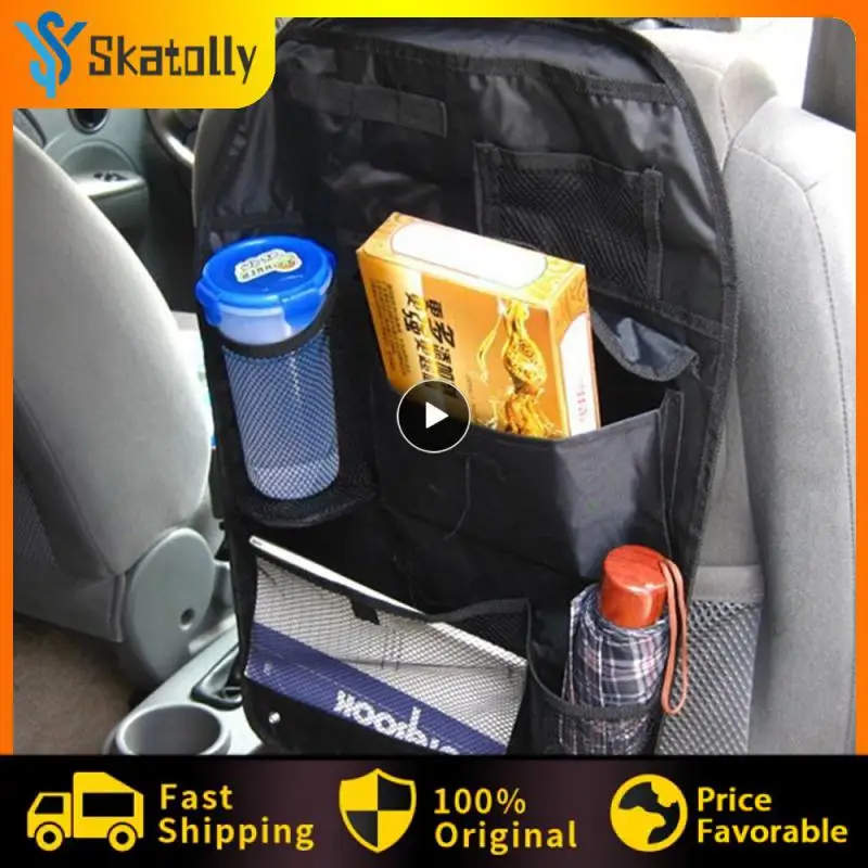 

Универсальный Органайзер на спинку сиденья автомобиля, сумка для хранения, дорожный держатель для автомобильного заднего сиденья, защитные аксессуары