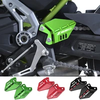 footpeg heel guard kit protector for kawasaki z650 z 650 2017 2018 2019 2020 2021 2022 motorcycle accessories parts