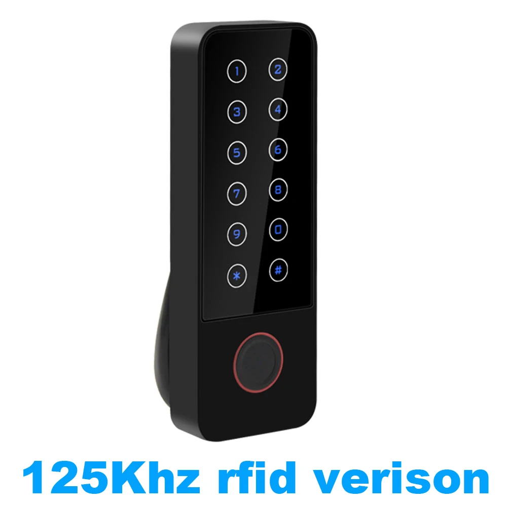 

Автономный металлический Wi-Fi Tuya RFID-клавиатура контроля доступа по отпечаткам пальцев, непромокаемая цифровая панель, устройство считывания карт Wiegand, система дверного замка