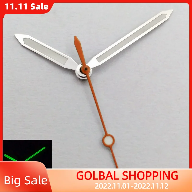 

Watch Hands Green Luminous Watches Accessories Fit NH35 NH36 Miyota 8215 8205 821A DG2813 3804 Automatic Movement