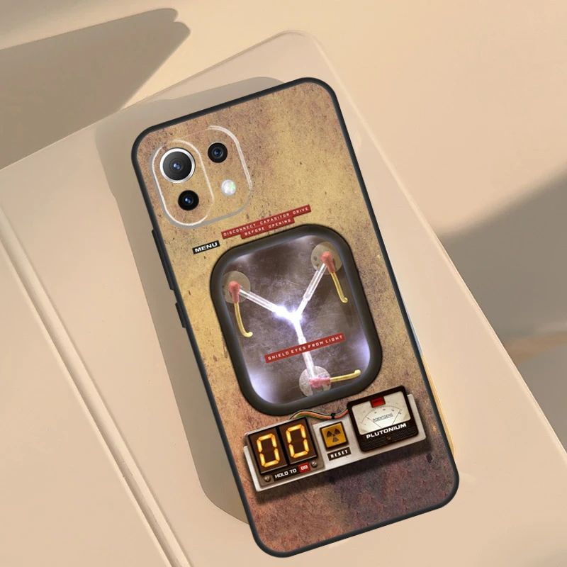 Фото Чехол-конденсатор «Назад в будущее» для Xiaomi 15 14 Ultra 17 Pro Max 13T 14T 15T POCO F8 Ultra F7 X5 X6 F5 F6 X7 Pro №4