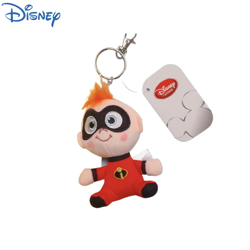 

10cm Disney Movie The Incredibles 2 Plush Toy Jack-Jack Doll Keychain Pendant Soft stuffed Toys For Kids Gift