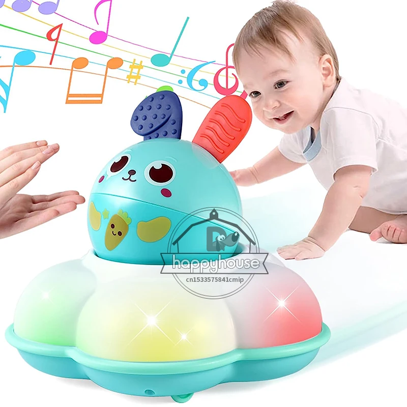 

Детские игрушки для ползания с музыкой, детская игрушка-погремушка для ползания, детские музыкальные игрушки для ползания, игрушки для малышей