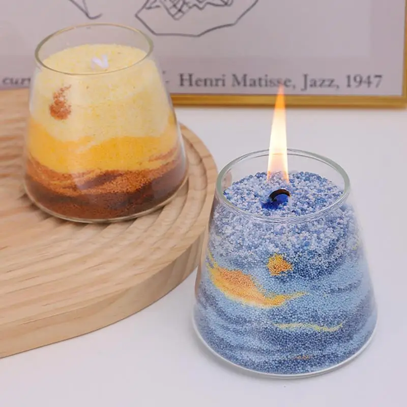 

DIY искусство, песок, картина, ароматические свечи, набор материалов для изготовления аксессуаров с эфирным маслом, домашний декор