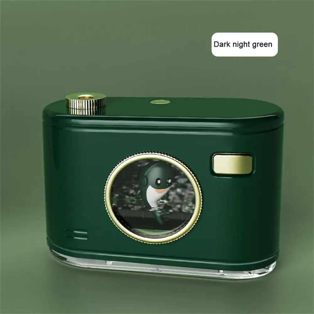 

Портативный Миниатюрный увлажнитель воздуха, тихий Настольный перезаряжаемый увлажнитель воздуха с маленьким дельфином, домашний генерат...