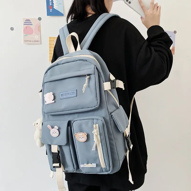 Школьные сумки для девочек-подростков, милый школьный рюкзак для студентов, Женский Повседневный Рюкзак в стиле колледжа, 2022