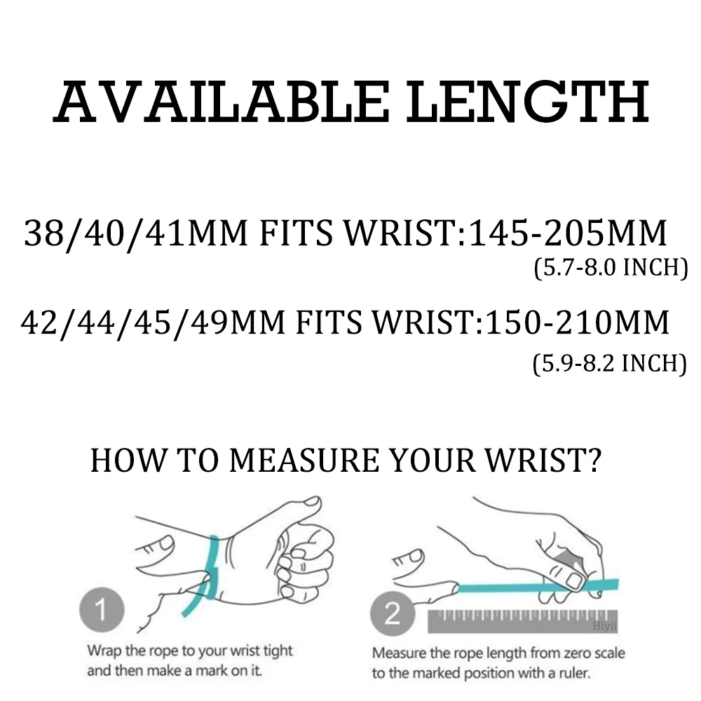 Strap for apple watch link bracelet series Ultra 8 7 6 SE 5 3 Band  iWatch high quality stainless steel Metal adjustable gen.6th