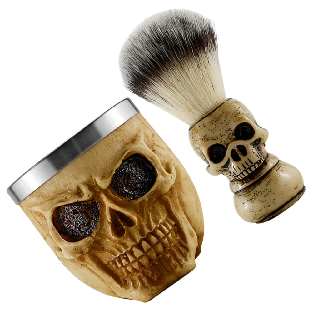 

1 Set Hair Shaving Brush and Bowl Set Shaving Bowl for Hair Salon and Household
