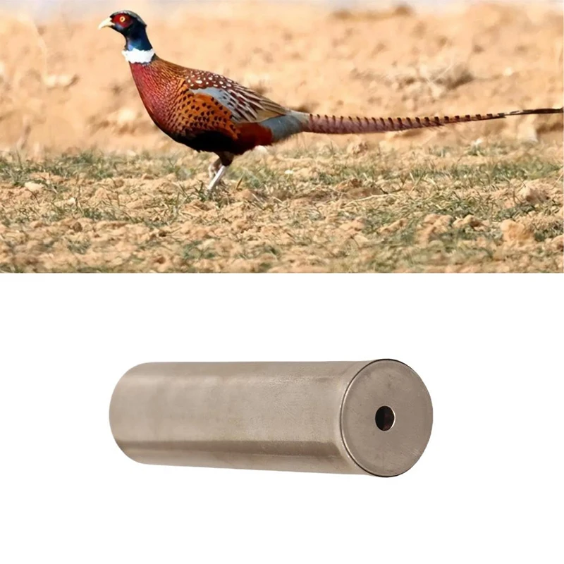 Outdoor Steel Bird Shooting Whistle For Hunter Calls Hunting Pheasant Gear Chasse