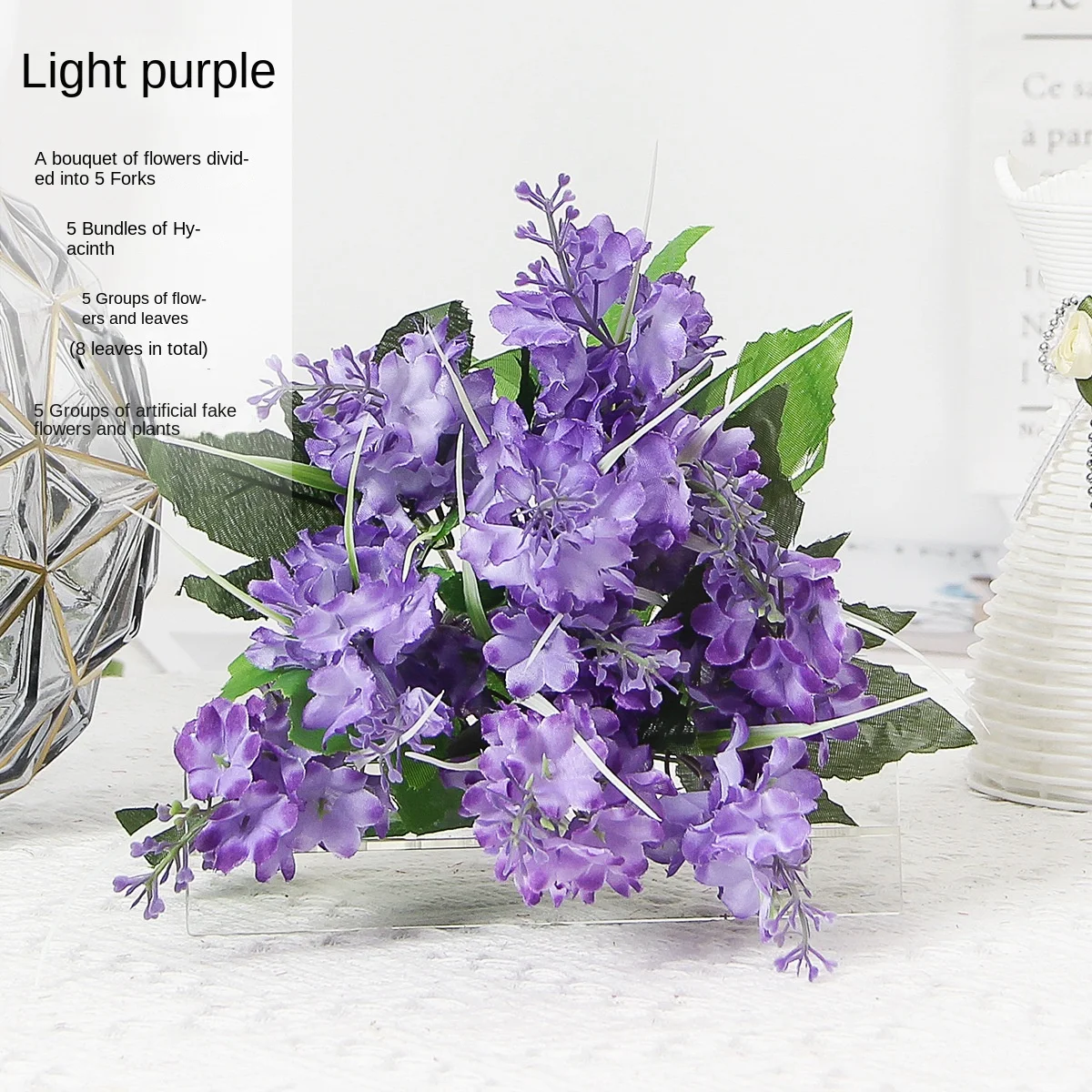 

Искусственный гиацинт из шелка