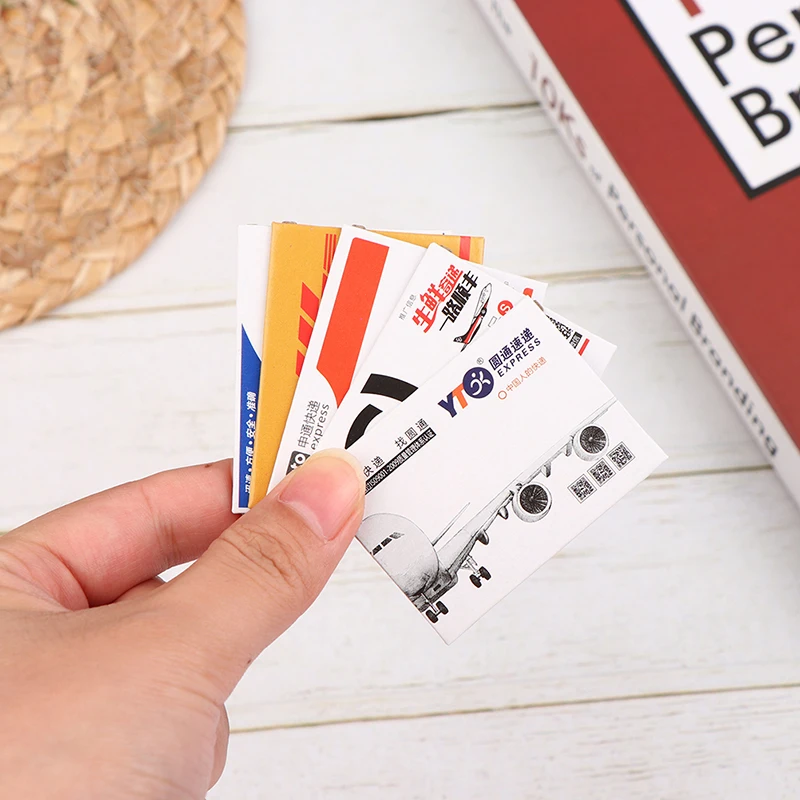 

2/5 шт. 1/12 миниатюрный Экспресс-заказ для кукольного домика/модель конверта, декоративные аксессуары, игрушки, ролевые игры, кукольный домик, домашний декор