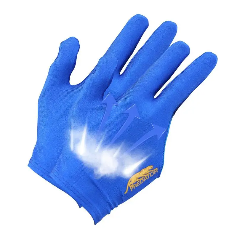 

Billiards Glove 2pcs Three-finger Pool Players Gloves Embroidered Slip-proof Breathable Billiard Gloves Left Hand Protective Hot